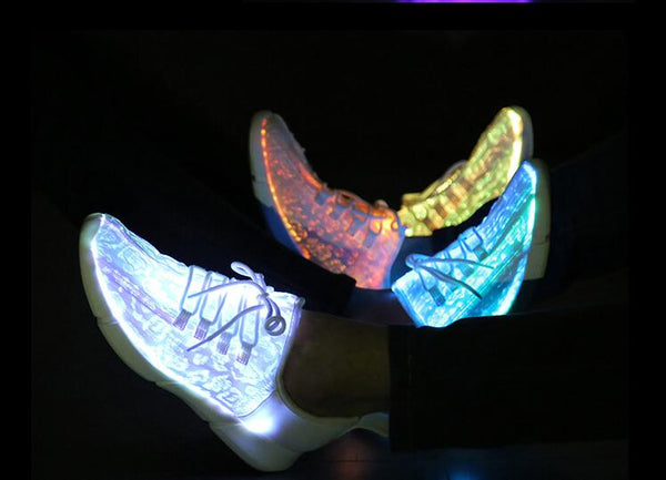 LED Fiber Optic Shoes