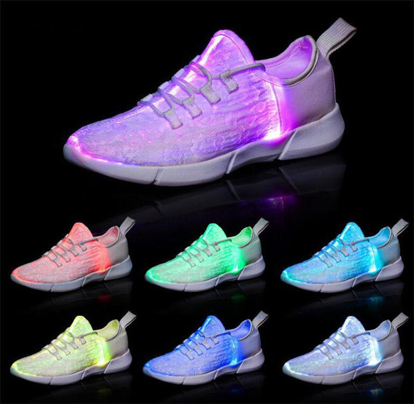 LED Fiber Optic Shoes