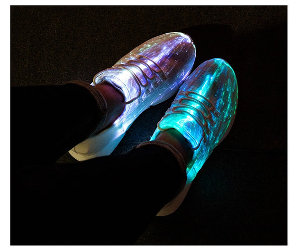 LED Fiber Optic Shoes