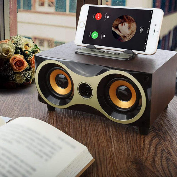 Desktop Speaker with Phone Holder