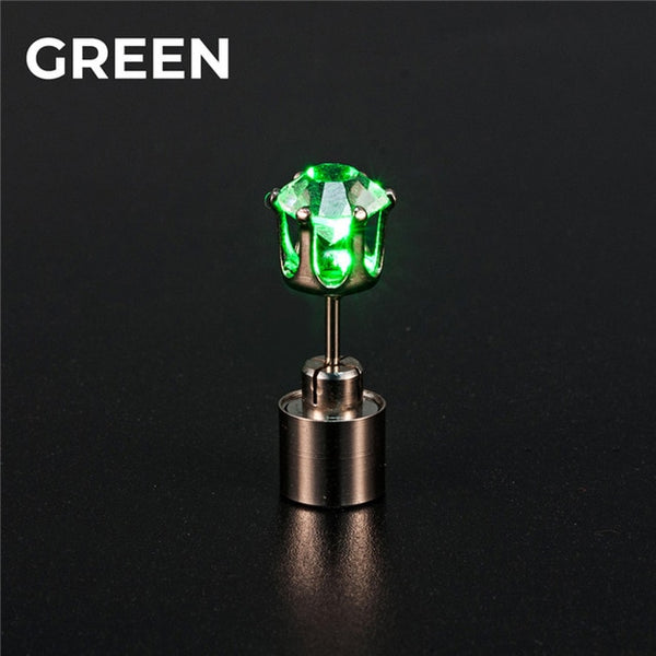 LED Stud Earrings for Festivals, Clubs, and More