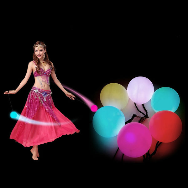 LED Poi Balls - 1 Pair