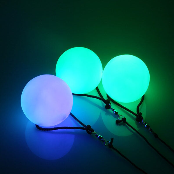 LED Poi Balls - 1 Pair