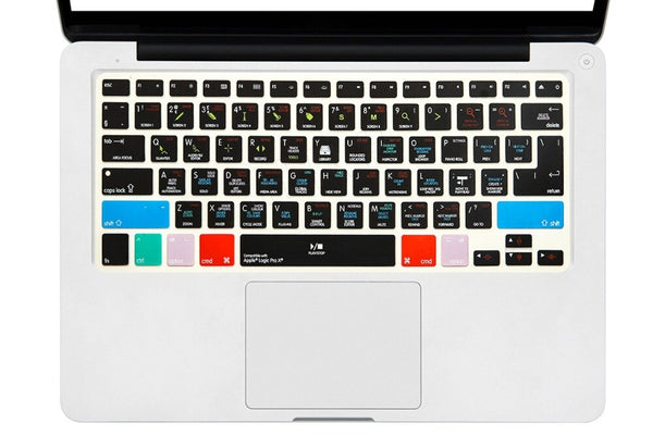 Logic Pro X Shortcut Keyboard Cover for MacBook