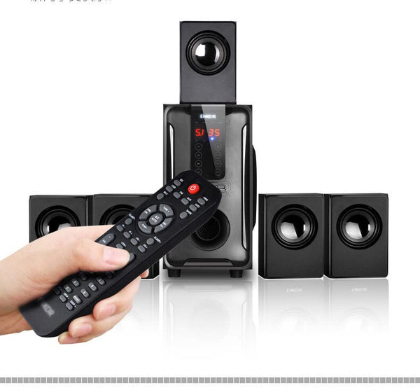 Powerful 5.1 Bluetooth Home Theater Sound System with Dolby Pro Logic Surround Sound