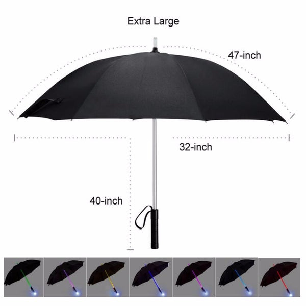 Lightsaber Umbrella with Flashlight