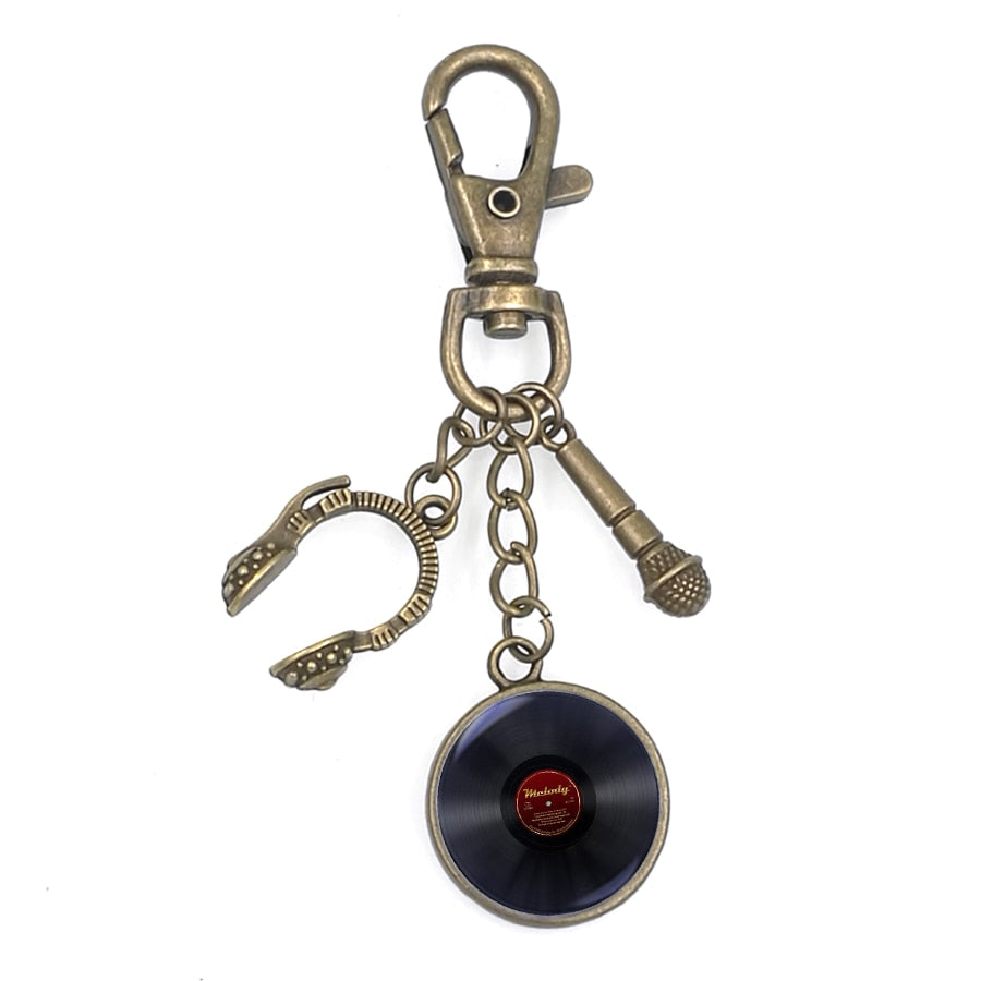 Music-Lover Designer Keychain