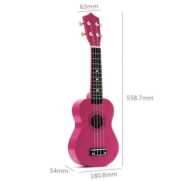 21" Soprano Ukulele (12 Different Colors)