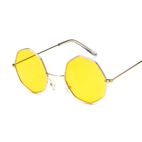 Retro Octagonal Sun Glasses