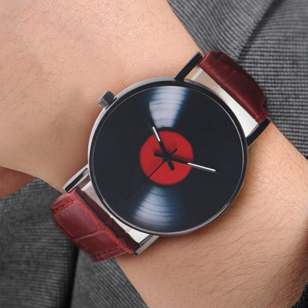 Vinyl Groove Watch