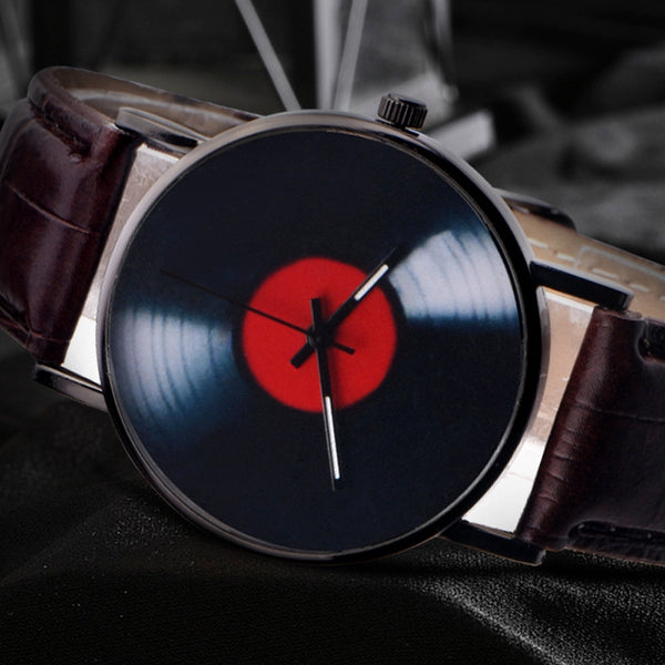 Vinyl Groove Watch