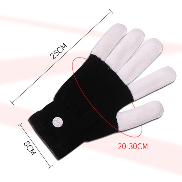 LED Party Gloves (7 Modes)