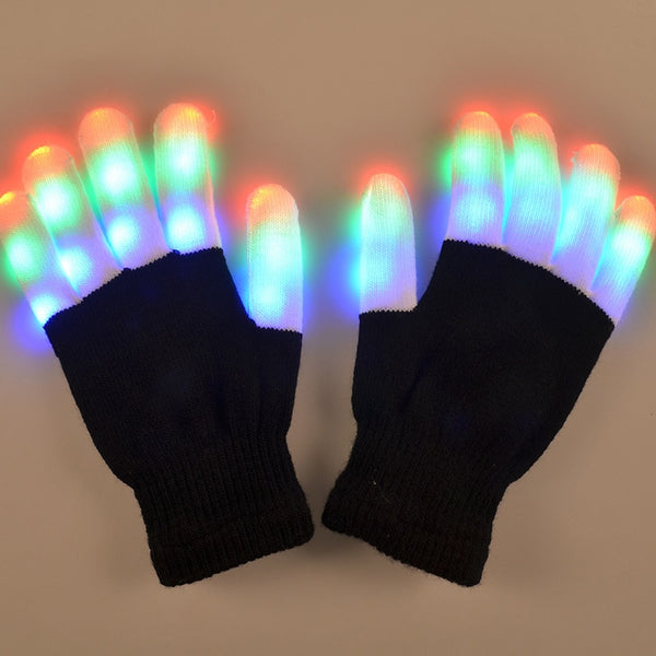 LED Party Gloves (7 Modes)