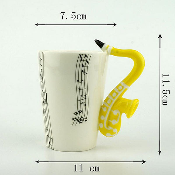 Musician's Coffee Mugs - 10 Creative Designs