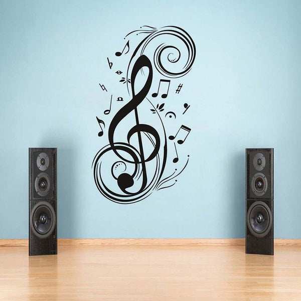 Treble-Clef Vinyl Wall Sticker