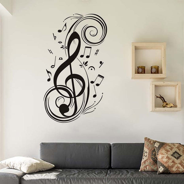 Treble-Clef Vinyl Wall Sticker