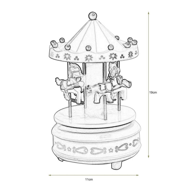 Carousel Music Box