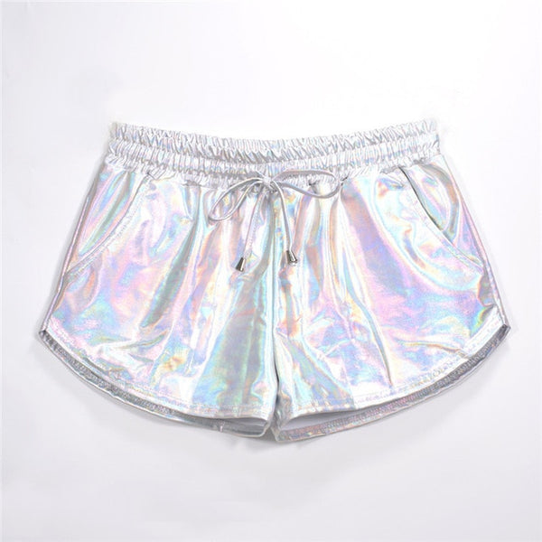 Metallic Booty Shorts