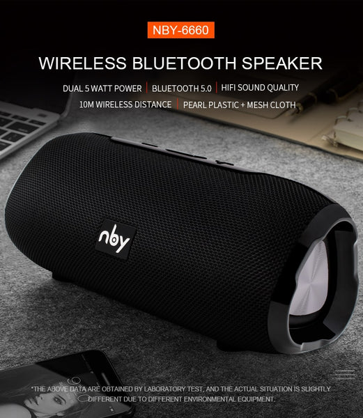 "NBY" Portable Surround Sound Bluetooth Speaker