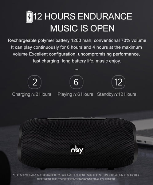 "NBY" Portable Surround Sound Bluetooth Speaker