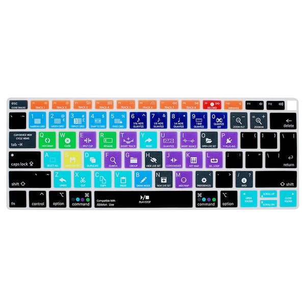 Ableton Live Shortcut Keyboard Cover for MacBook