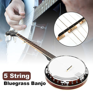 5-String Mahogany Banjo